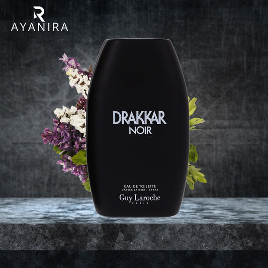 Drakkar Noir by Guy Laroche Eau De Toilette Spray 3.4 oz (Men)