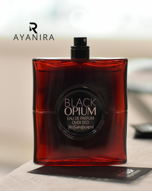 Black Opium Over Red by Yves Saint Laurent Eau De Parfum Spray 3 oz (Women)