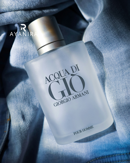 Acqua Di Gio by Giorgio Armani Eau De Toilette Spray 3.3 oz (Men)